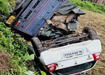 വാഹനാപകടം;അഞ്ചു വാഹനങ്ങൾ നാശനഷ്ടം സംഭവിച്ചു