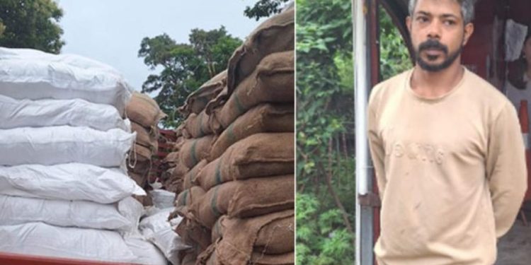 മൂന്നര ടണ്ണോളം നിരോധിത പുകയില ഉൽപ്പന്നങ്ങളുമായി ഒരാൾ പിടിയിൽ