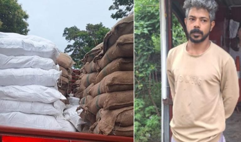 മൂന്നര ടണ്ണോളം നിരോധിത പുകയില ഉൽപ്പന്നങ്ങളുമായി ഒരാൾ പിടിയിൽ