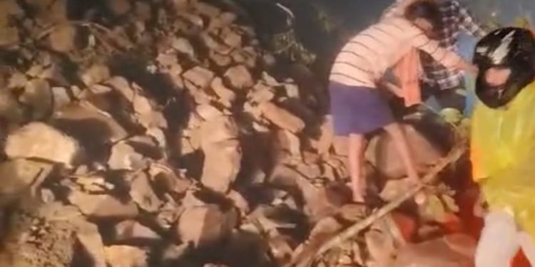 പാൽച്ചുരത്തിൽ മണ്ണിടിച്ചിൽ