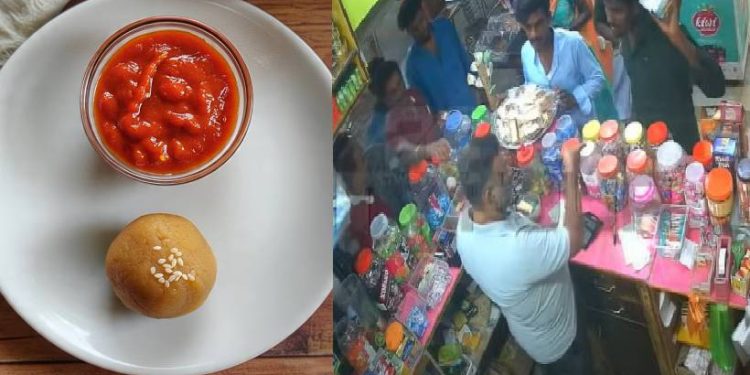 ലഡുവിന് തക്കാളി സോസ് കിട്ടിയില്ല; ഹോട്ടൽ ജീവനക്കാർക്ക് ക്രൂരമർദനം