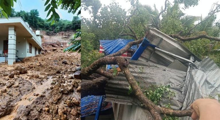 സംസ്ഥാനത്ത് മഴക്കെടുതിയിൽ ആറ് മരണം