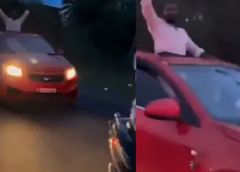 ഉച്ചത്തിൽ പാട്ട്, കാറുകളുടെ അകമ്പടി; ജാമ്യം ആഘോഷമാക്കി കൂട്ടബലാത്സംഗ കേസിലെ പ്രതികൾ