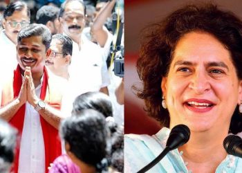 ‘പെൻഷൻ കൈക്കൂലിയെന്ന പരാമർശം ഹൃദയശൂന്യത’; പ്രിയങ്ക ഗാന്ധിയുടെ പരാമർശത്തിനെതിരെ എം സ്വരാജ്