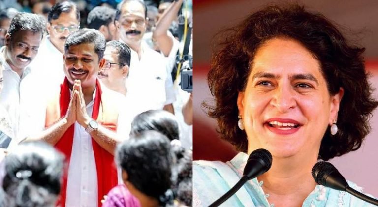 ‘പെൻഷൻ കൈക്കൂലിയെന്ന പരാമർശം ഹൃദയശൂന്യത’; പ്രിയങ്ക ഗാന്ധിയുടെ പരാമർശത്തിനെതിരെ എം സ്വരാജ്