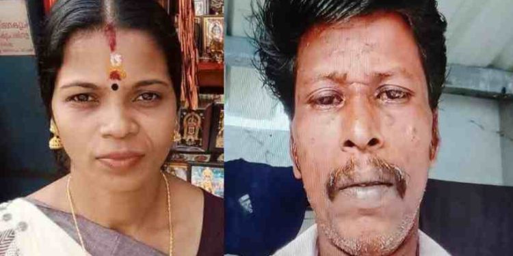 സംശയരോഗം; ഭർത്താവ് ഭാര്യയെ കത്രിക കൊണ്ട് കുത്തി കൊന്നു