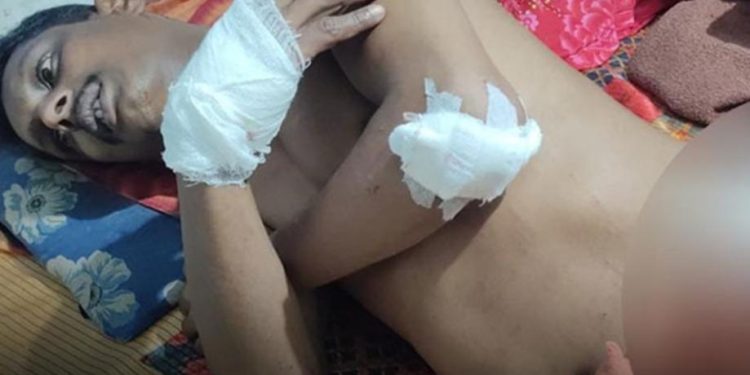 കാട്ടാന ആക്രമണം; യുവാവിന് പരിക്ക്