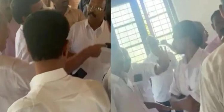 വയനാട് കോൺഗ്രസിൽ തമ്മിൽത്തല്ല്,ഡിസിസി പ്രസിഡണ്ടിന് മർദ്ദനമേറ്റു