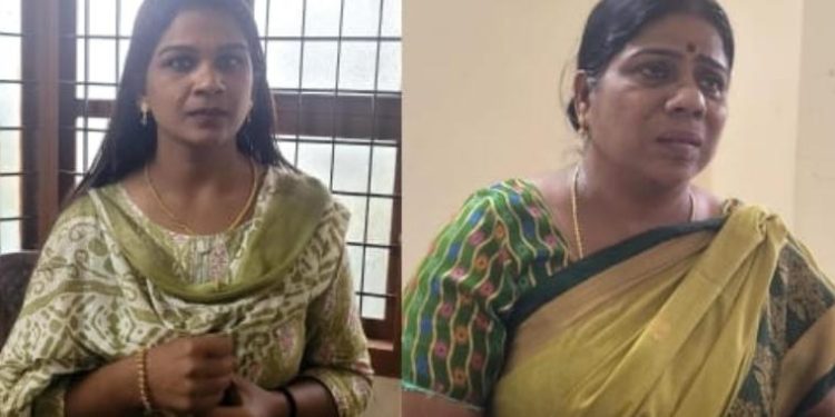 കവർച്ചാ ശ്രമം;രണ്ട് സ്ത്രീകൾ പോലീസ് പിടിയിൽ