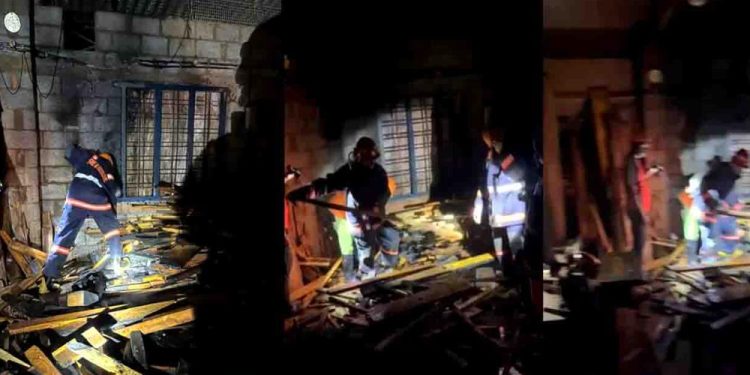 ഫര്ണ്ണിച്ചര് നിര്മ്മാണശാലക്ക് തീ പിടിച്ചു