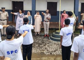 സ്റ്റുഡന്റ് പോലീസ് കേഡറ്റ്  ദിനാഘോഷം:ഉന്നതി ദത്തെടുത്തു