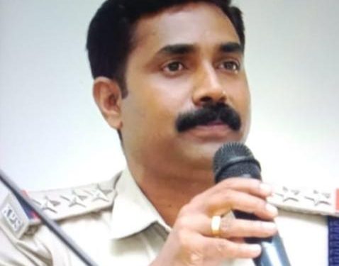 മുഖ്യമന്ത്രിയുടെ പോലീസ് മെഡലിന് അർഹനായി ഇൻസ്‌പെക്ടർ എ.യു. ജയപ്രകാശ്