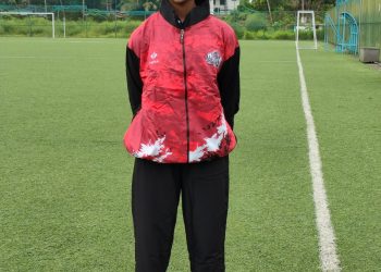 ദേശീയ വനിതാ സുബ്ജൂനിയർ ഫുട്ബോൾ അർപ്പിതാ സാറാ ബിജു കേരളാ ടീം വൈസ് ക്യാപ്റ്റൻ