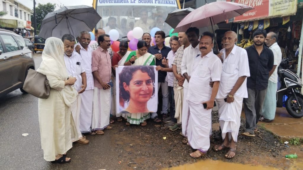 പള്ളിക്കൽ ഗവ: എൽ.പി സ്കൂളിന് പ്രിയങ്ക ഗാന്ധി എം.പിയുടെ ഓണസമ്മാനം