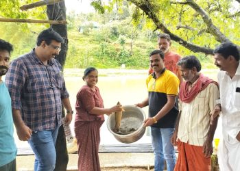 ഓണക്കാലത്ത് മത്സ്യ സമൃദ്ധി, നല്ലോണം മീനോണം വിളവെടുപ്പുത്സവം നടത്തി