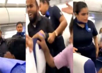 വിമാനത്തിൽ വച്ച് മർദനമേറ്റ യുവാവിനെ കണ്ടെത്തി, ; യുവാവിനെ മർദിച്ചയാളെ വിലക്കി ഇൻഡിഗോ