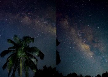 പവർകട്ട്; ഫൊട്ടോഗ്രാഫറുടെ ക്യാമറയിൽ തെളിഞ്ഞത് മിൽക്കിവേ