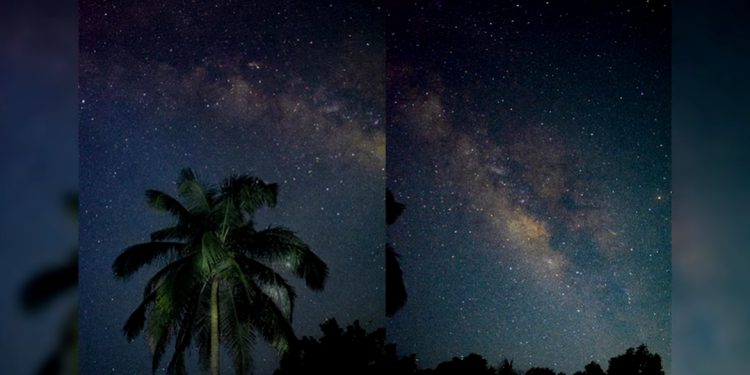 പവർകട്ട്; ഫൊട്ടോഗ്രാഫറുടെ ക്യാമറയിൽ തെളിഞ്ഞത് മിൽക്കിവേ