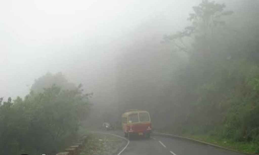 കുറ്റ്യാടി ചുരത്തിൽ പിക്കപ്പ് വാൻ അപകടത്തിൽപ്പെട്ടു