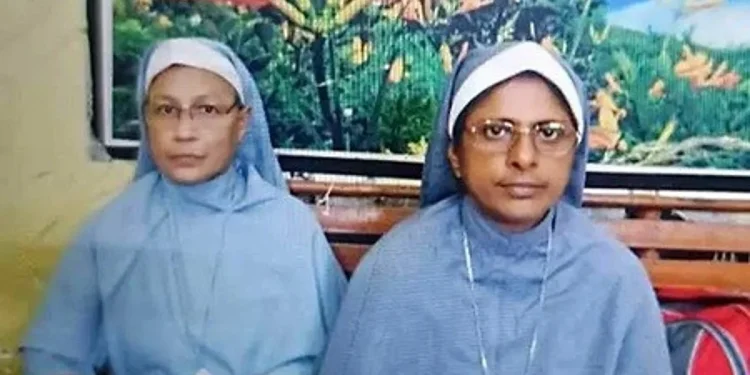 അറസ്റ്റിലായ കന്യാസ്ത്രീകൾക്ക് ജാമ്യം