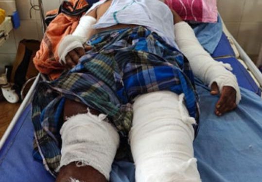 വയോധികനെ മർദ്ദിച്ചതായി പരാതി നൽകി