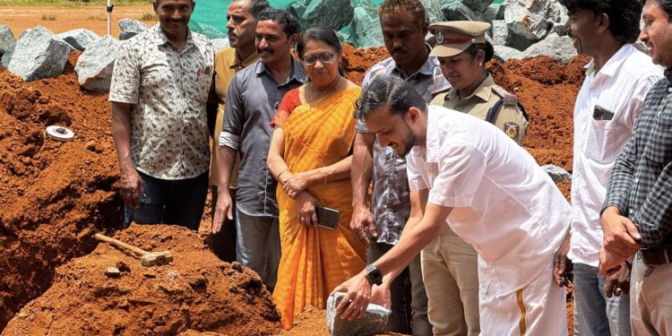 തരുവണയിൽ നിർമ്മാണ പ്രവൃത്തി ആരംഭിച്ചു