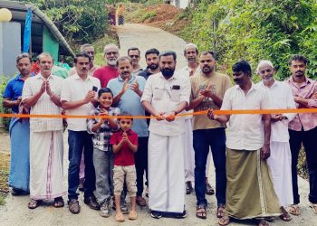 റോഡ്‌ ഉദ്ഘാടനം  ചെയ്തു