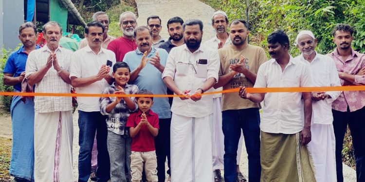 റോഡ് ഉദ്ഘാടനം ചെയ്തു