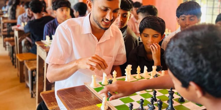 ഉപജില്ല സ്കൂൾ ചെസ്ടൂർണമെന്റ് നടത്തി