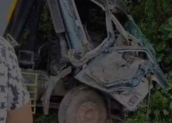 ടിപ്പർ ലോറികൾ തമ്മിൽ കൂട്ടി ഇടിച്ച് അപകടം