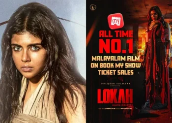 ബുക്ക് മൈ ഷോ ടിക്കറ്റ് സെയില്‍സില്‍ 40 ലക്ഷം കടന്ന് ‘ലോക- ചാപ്റ്റര്‍ വണ്‍: ചന്ദ്ര’