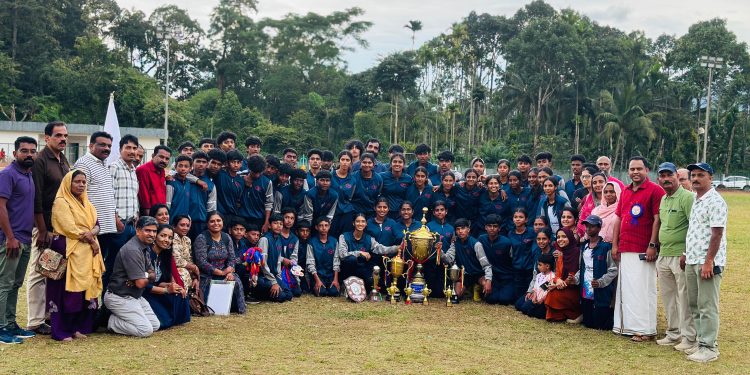 ബത്തേരി ഉപജില്ലാ കായിക മേളയിൽ മീനങ്ങാടി ജിവിഎച്ച്എസ്എസ് ഓവറോൾ ചാമ്പ്യന്മാർ
