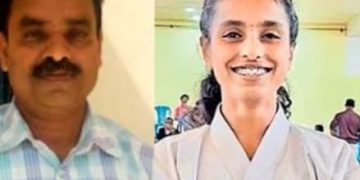 പിതാവിന്റെ വിയോഗം;സംസ്ഥാന സ്കൂ‌ൾ കായിക മേളയിൽ നിന്നു കണ്ണീരോടെ മടക്കം