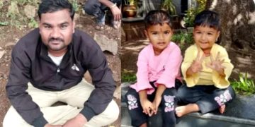 ഭാര്യയുമായി വഴക്ക്, ഇരട്ട പെൺകുട്ടികളെ കാട്ടിൽ കൊണ്ടുപോയി തീയിട്ടു കൊന്നു; പിതാവ് കീഴടങ്ങി