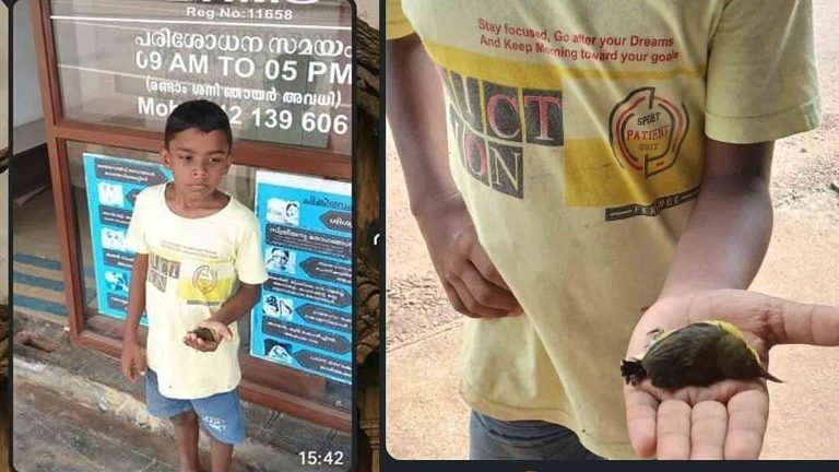 ഡോക്ടറേ, ഈ കിളിക്കുഞ്ഞിനെ ജീവന്‍ വെപ്പിക്കാവോ..