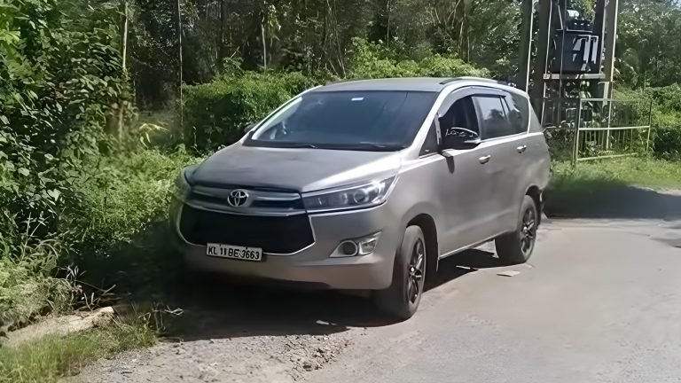 മോഷണം പോയ ഇന്നോവ കാർ കണ്ടെത്തി