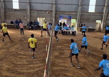 വയനാട് ജില്ലാ പോലീസ് കായികമേള:വോളിബോളിൽ മാനന്തവാടി സബ് ഡിവിഷൻ ചാമ്പ്യന്മാർ