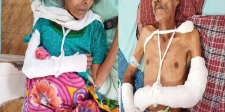 പറമ്പിൽ കോഴി കയറിയെന്നാരോപിച്ച് വയോധിക ദമ്പതികൾക്ക് അയൽവാസിയുടെ ക്രൂരമർദ്ദനം