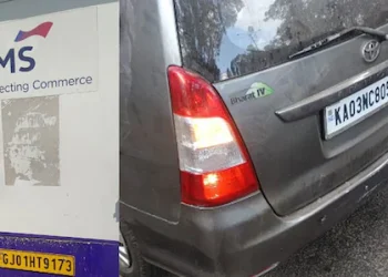 ബാങ്ക് വാഹനം മോഷ്ടിച്ച സംഭവത്തിൽ വഴിത്തിരിവ്: പൊലീസ് കോൺസ്റ്റബിൾ പിടിയിൽ, സംഘത്തിൽ മലയാളിയും