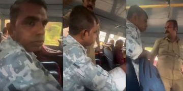 കെഎസ്ആർടിസി ബസിൽ ലൈംഗികാതിക്രമം; അക്രമിയുടെ കരണത്തടിച്ച് പെൺകുട്ടി, പ്രതികരിക്കാതെ സഹയാത്രികർ