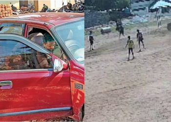 സ്‌കൂള്‍മൈതാനത്ത് അപകടകരമാവിധം കാറോടിച്ചത് 16കാരന്‍, 25 വയസുവരെ ലൈസന്‍സില്ല, എംവിഡി നടപടി