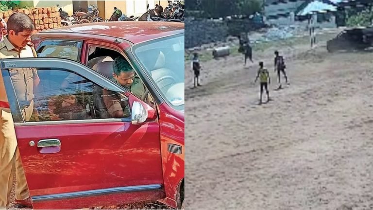 സ്‌കൂള്‍മൈതാനത്ത് അപകടകരമാവിധം കാറോടിച്ചത് 16കാരന്‍, 25 വയസുവരെ ലൈസന്‍സില്ല, എംവിഡി നടപടി