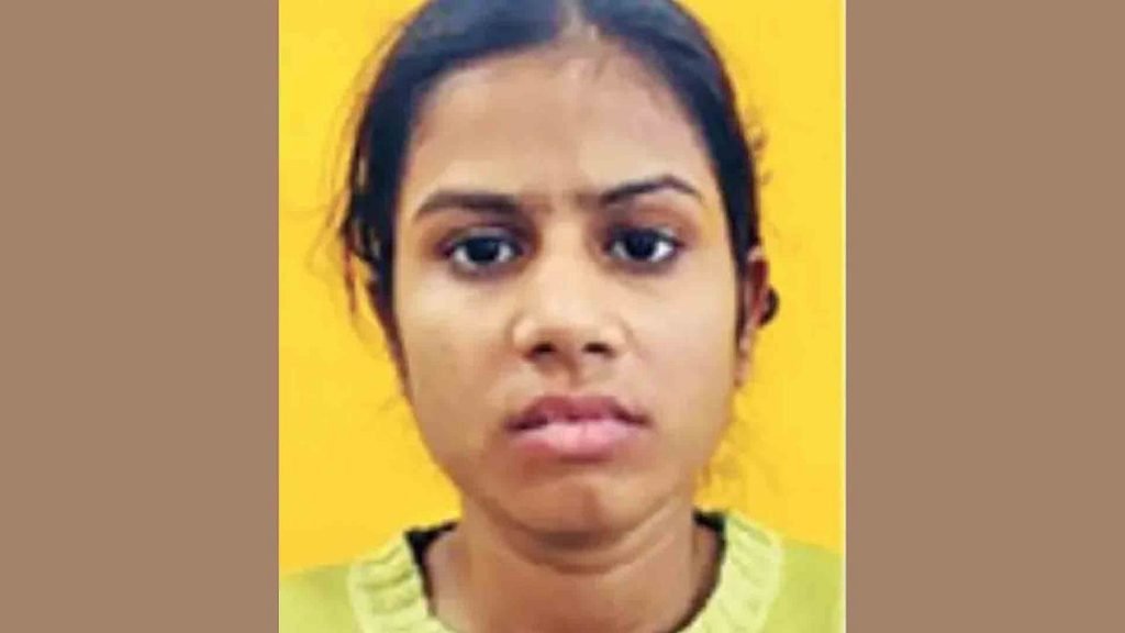 മോട്ടോർ വാഹനവകുപ്പിന്റെ പേരിൽ വ്യാജസന്ദേശം; കൊടുങ്ങല്ലൂർ സ്വദേശിയിൽ നിന്നും തട്ടിയത് 9.90 ലക്ഷം രൂപ; യുവതി അറസ്റ്റിൽ