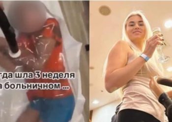 വൈറലാകാൻ മകനെ പ്ലാസ്റ്റിക് ബാഗിലാക്കി വായു വലിച്ചെടുത്ത് അമ്മ; ശ്വാസം മുട്ടി മകന്‍