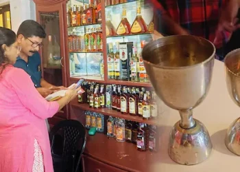 60 മില്ലി പെഗിനു 48 മില്ലിയുടെ അളവ്പാത്രം;  ബാറിൽ അളവ് തട്ടിപ്പ്, ഫൈനടിച്ച് വിജിലൻസ്