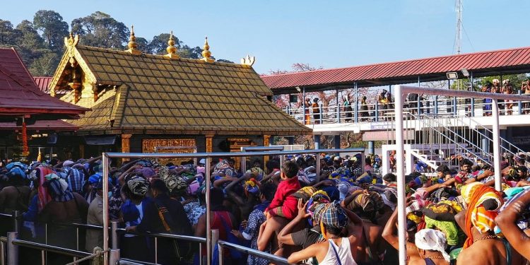 ശബരിമലയില്‍ റെക്കോര്‍ഡ് വരുമാനം; ഈ വര്‍ഷം ലഭിച്ചത് 332.77 കോടി