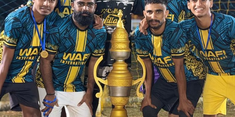 മൂന്നാമത് അഖിലകേരള ഫൈവ്‌സ് ഫ്ലഡ് ലൈറ്റ് ഫുട്ബോൾ ടൂർണമെന്റ് സമാപിച്ചു