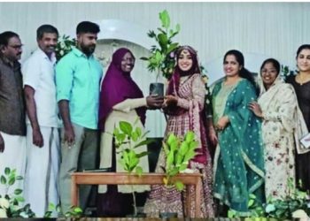 മരംമുറിക്കാരൻ്റെ പ്രായശ്ചിത്തം; മക ളുടെ വിവാഹദിനത്തിൽ ഹംസ സമ്മാ നിച്ചത് 1500 ഫലവൃക്ഷത്തൈകൾ