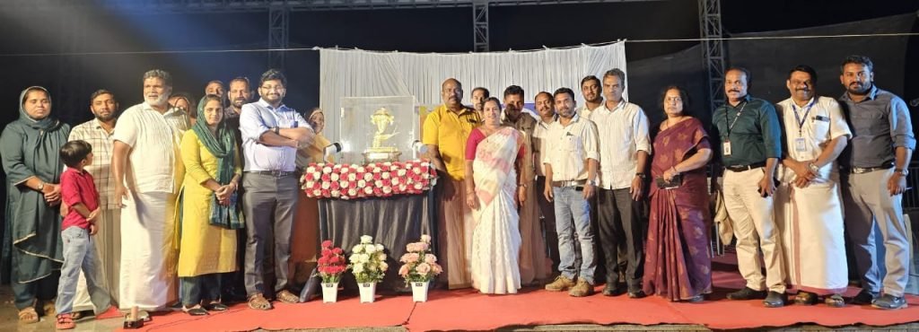 സ്വർണക്കപ്പ് പ്രയാണ ജാഥയ്ക്ക് സ്വീകരണം നൽകി