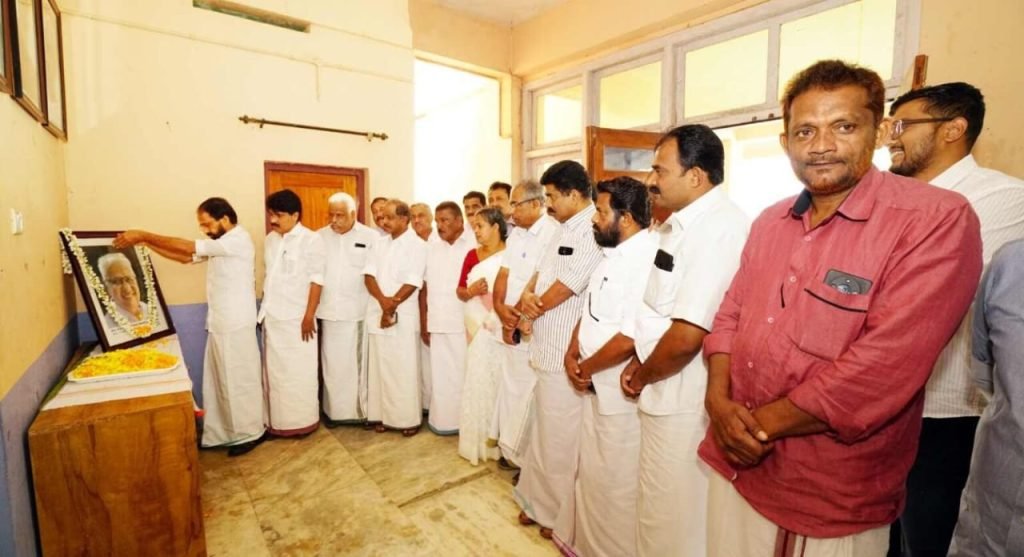 കെ കെ രാമചന്ദ്രന്‍ മാസ്റ്ററെ അനുസ്മരിച്ചു